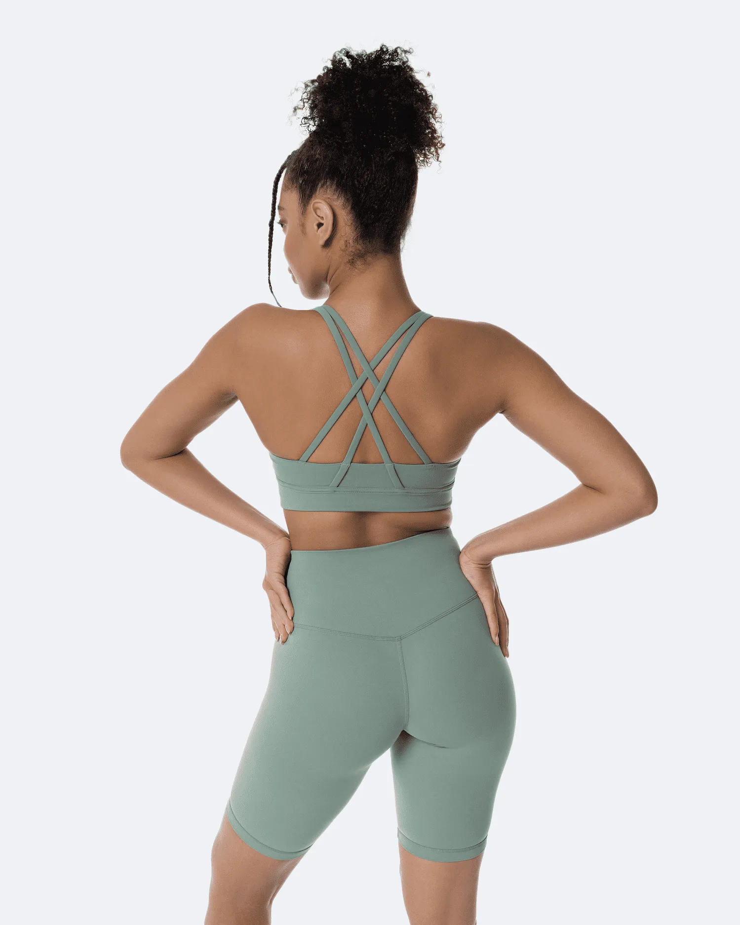 Fresh Green Strappy Back Top