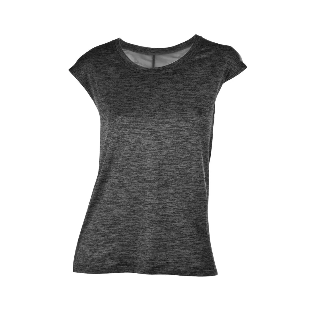 GAIAM WOMEN'S ATHENA COWL SHORT SLEEVE TOP