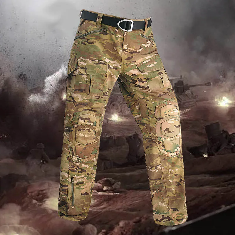 Gen 3 Armor Camouflage Pants Men's Frogman Combat Training Tactical Pants