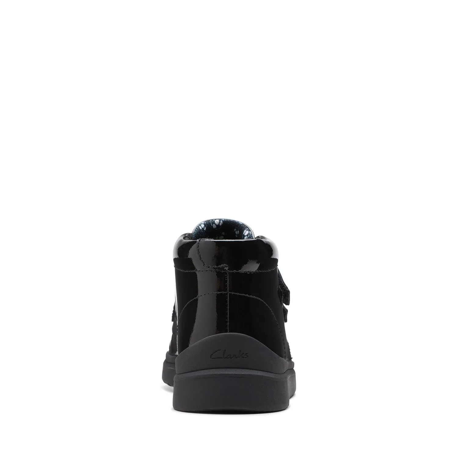 Girls - Goal Strap Kid. Black Patent