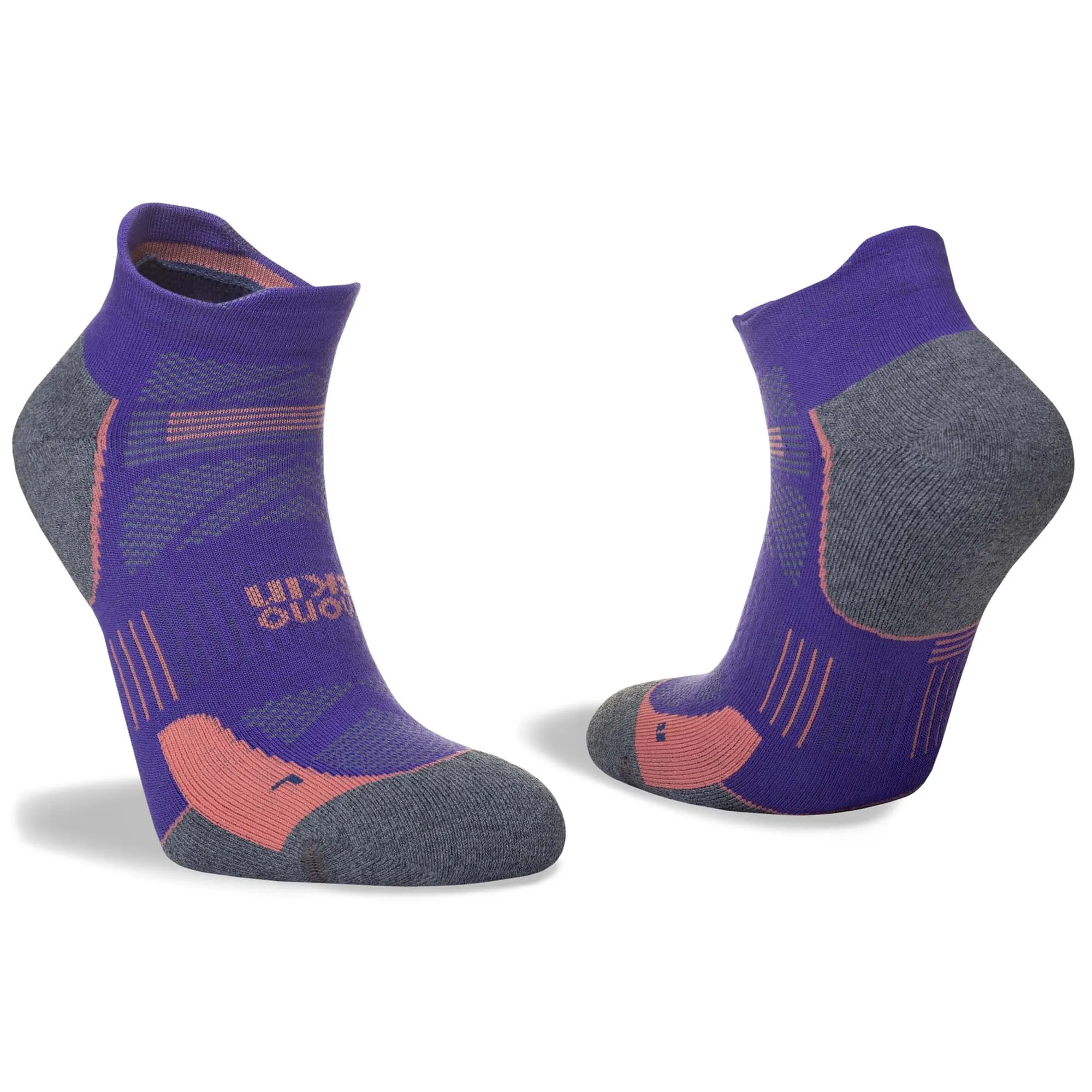 Hilly | Unisex Supreme Running Socklets - Plum