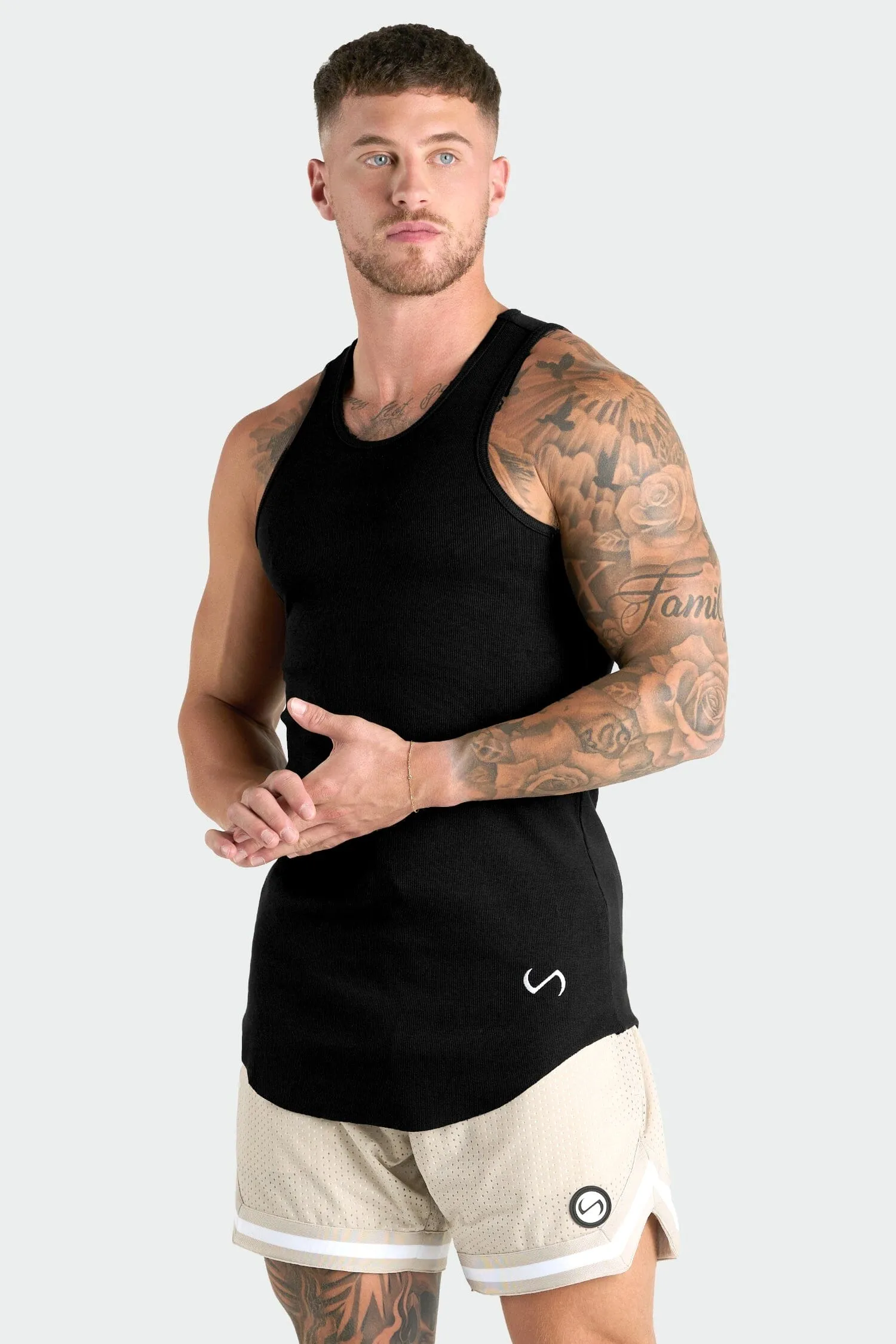 Icon Ribbed Relaxed Fit Tank