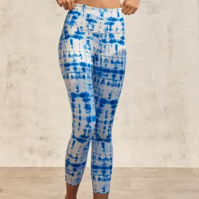 Indigo Shibori Luxe Leggings