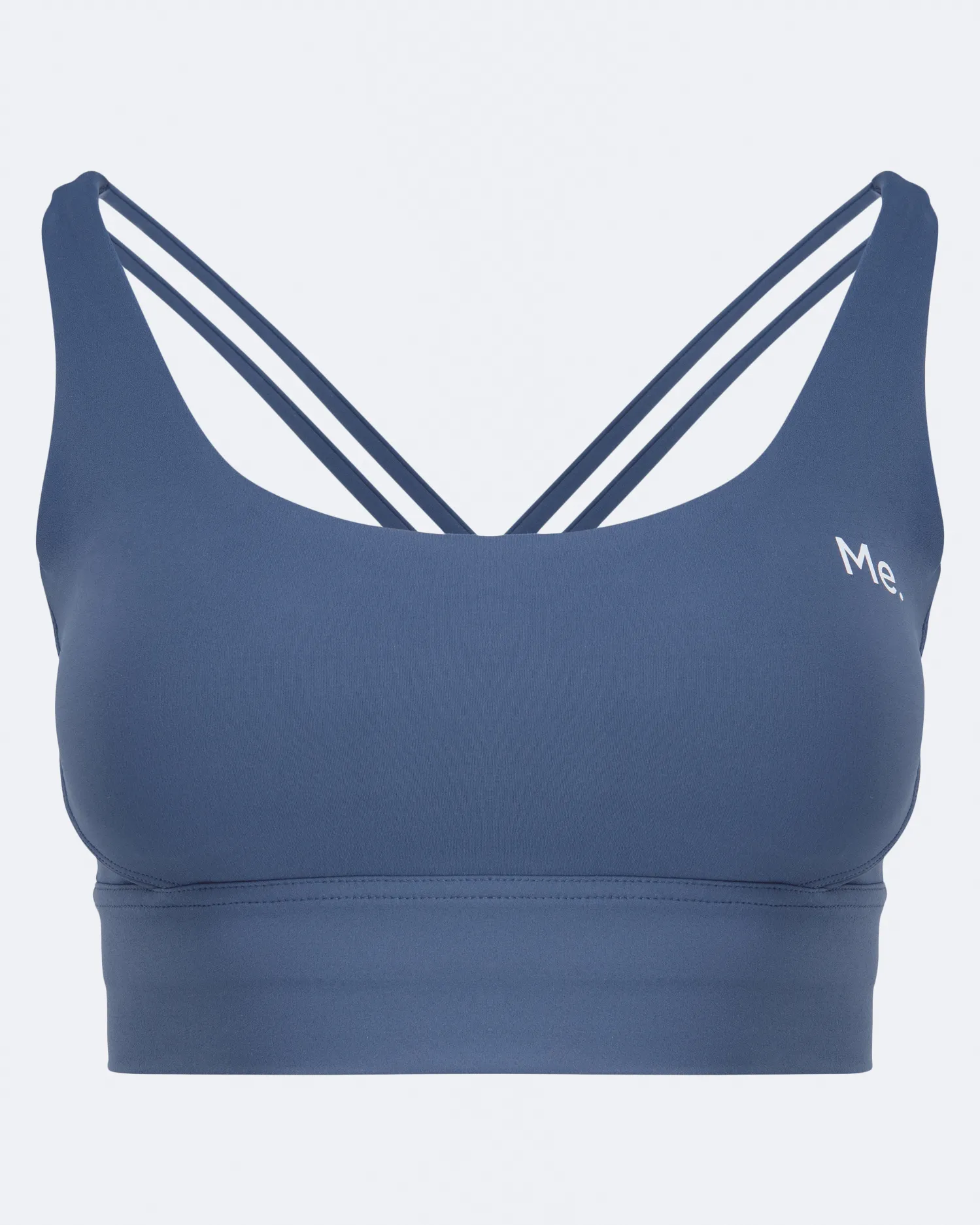 Iris Blue Strappy Back Top