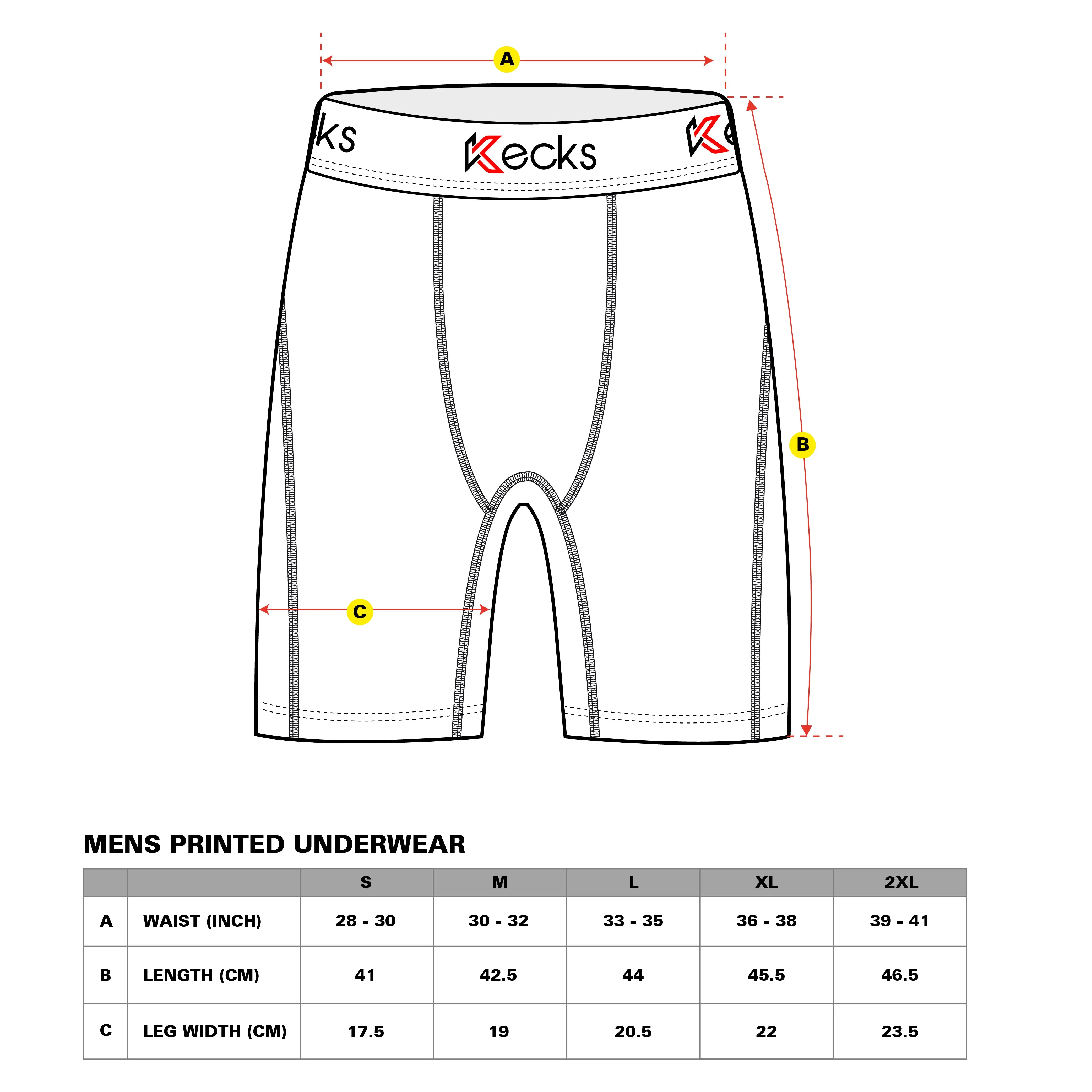 Jagged Edge Mens Boxer Shorts