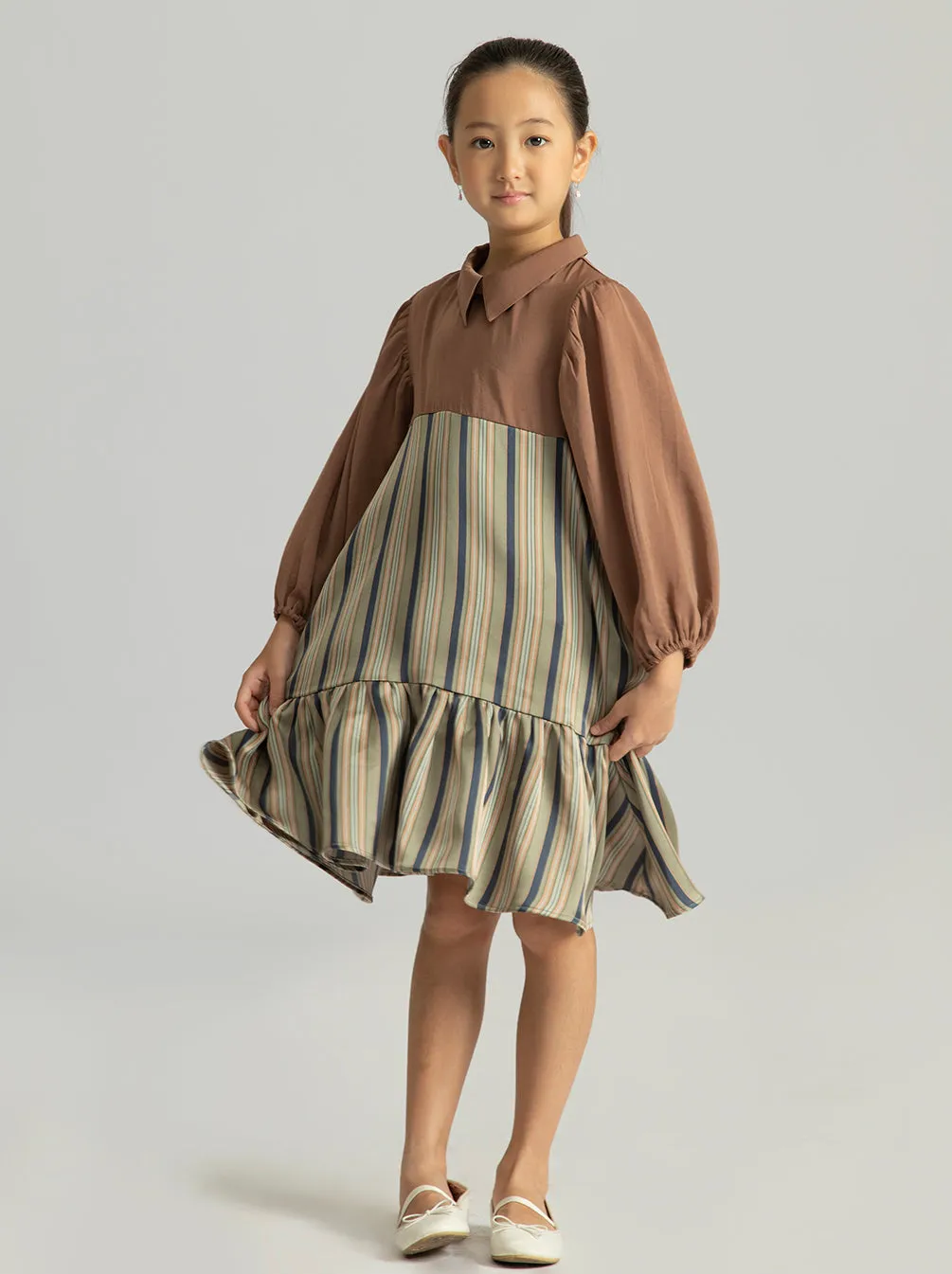 JEANE DRESS KIDS PEPPERMINT TEA