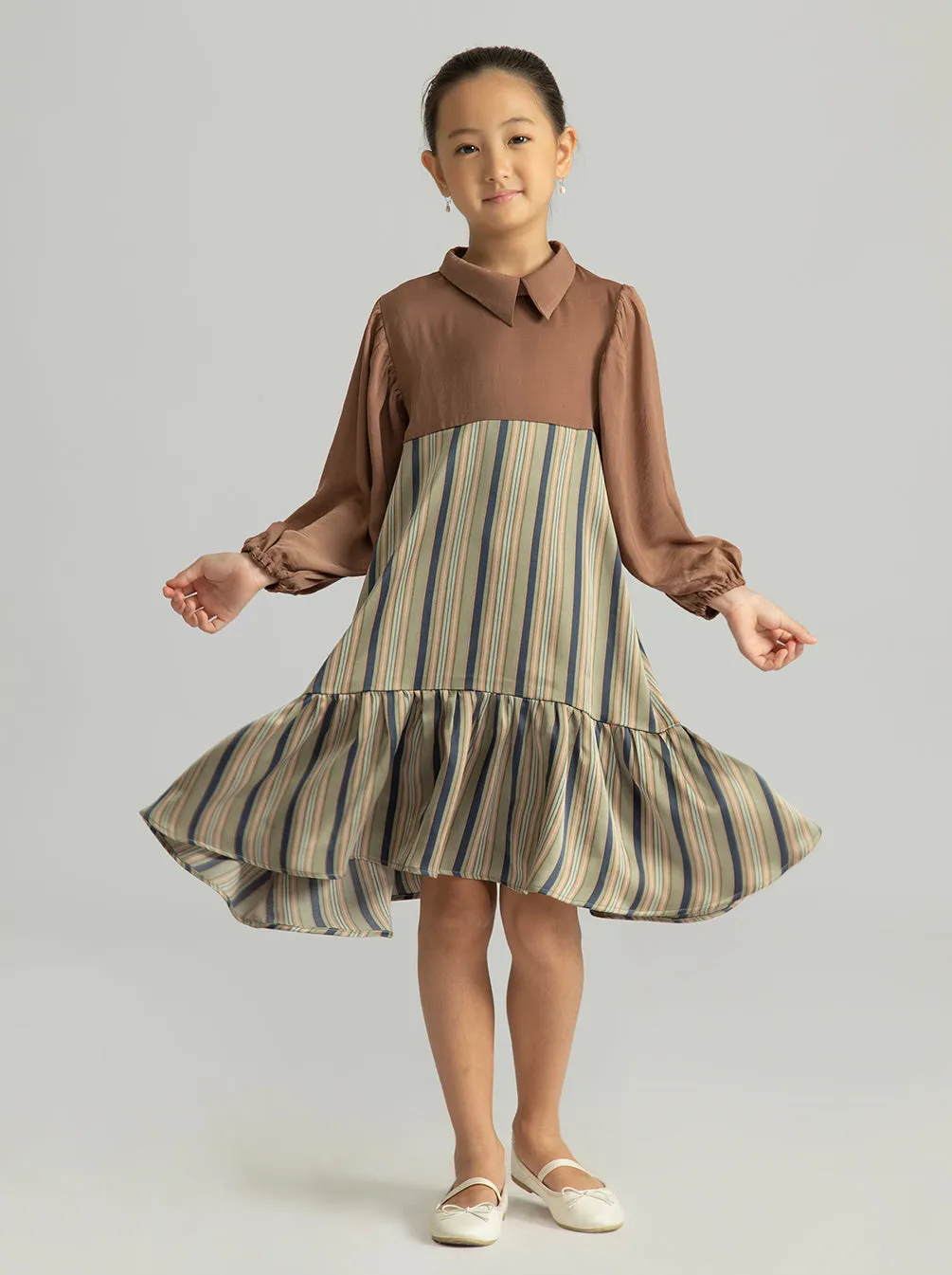 JEANE DRESS KIDS PEPPERMINT TEA