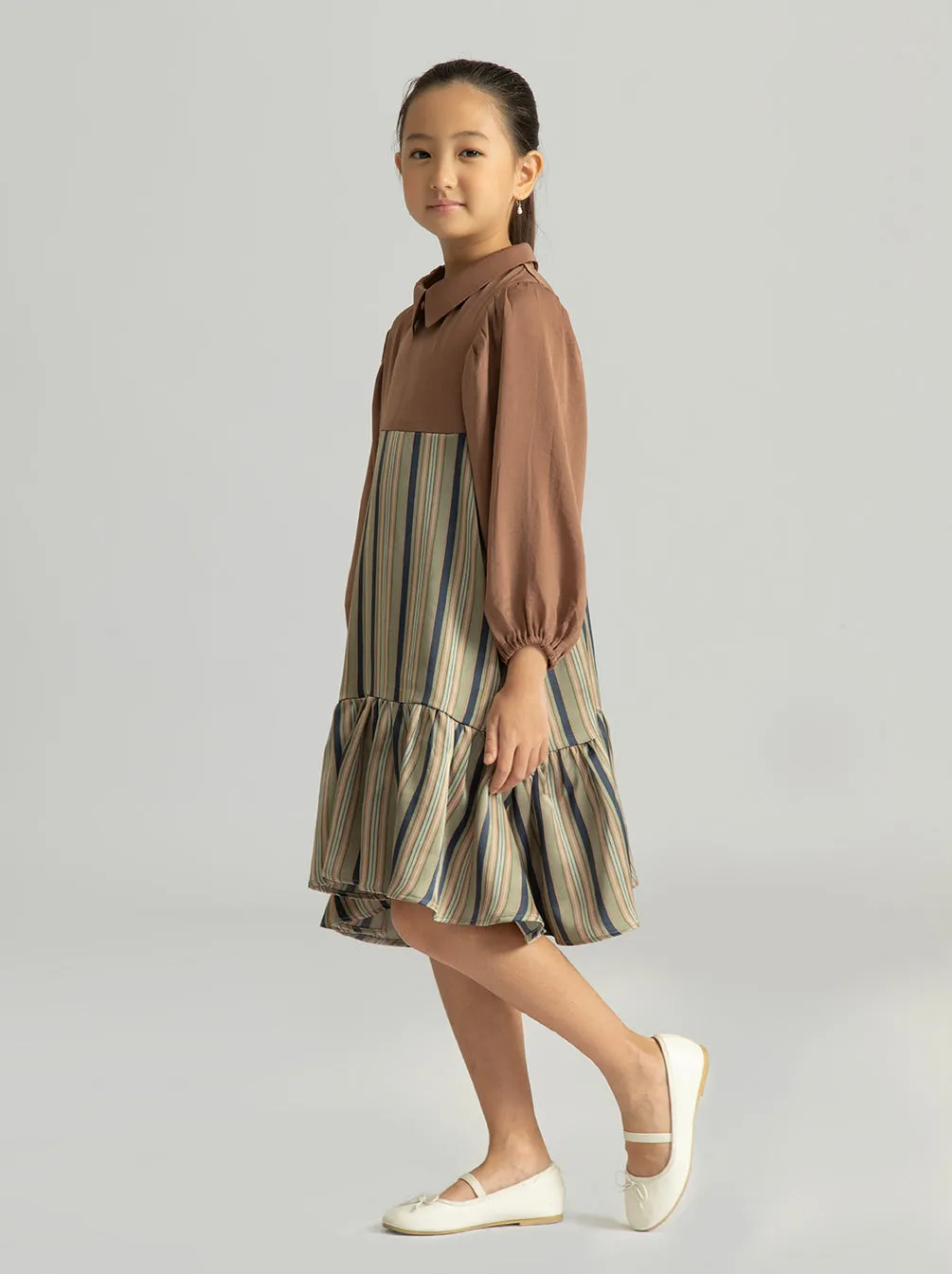 JEANE DRESS KIDS PEPPERMINT TEA