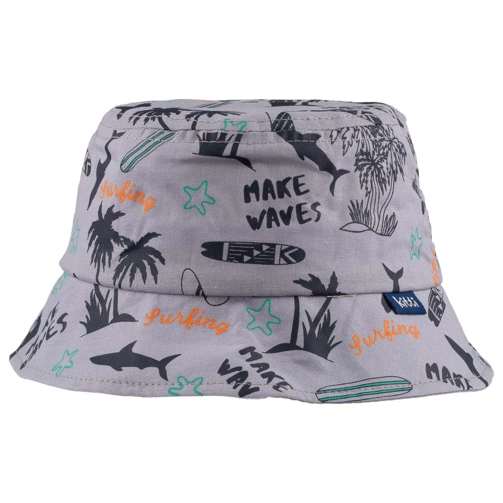 Make Waves Surfing Coconut Tree Beach - Baby Fedora Hat 1-3 Years