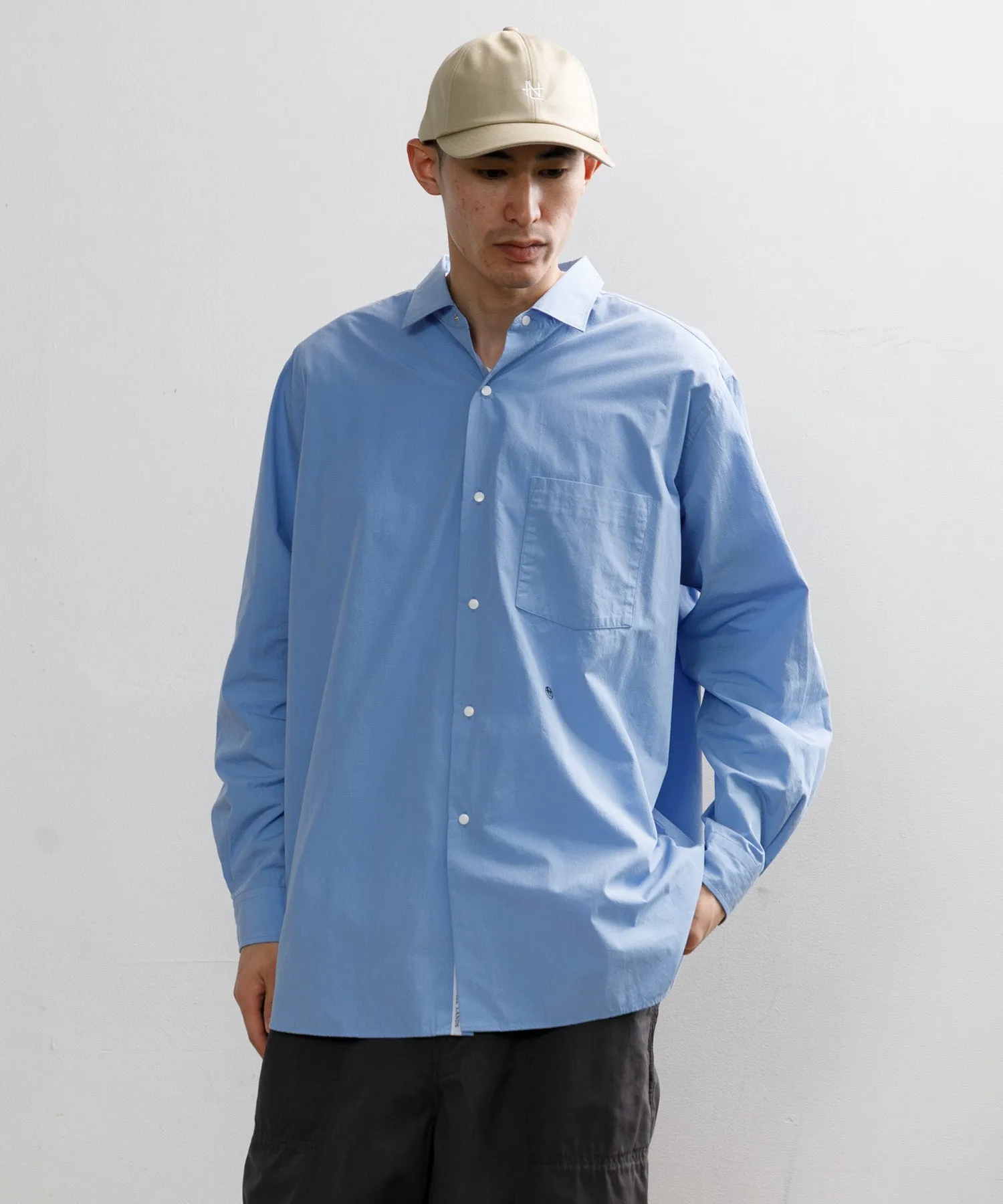 【MEN】nanamica Regular Collar Wind Shirt SUGS400