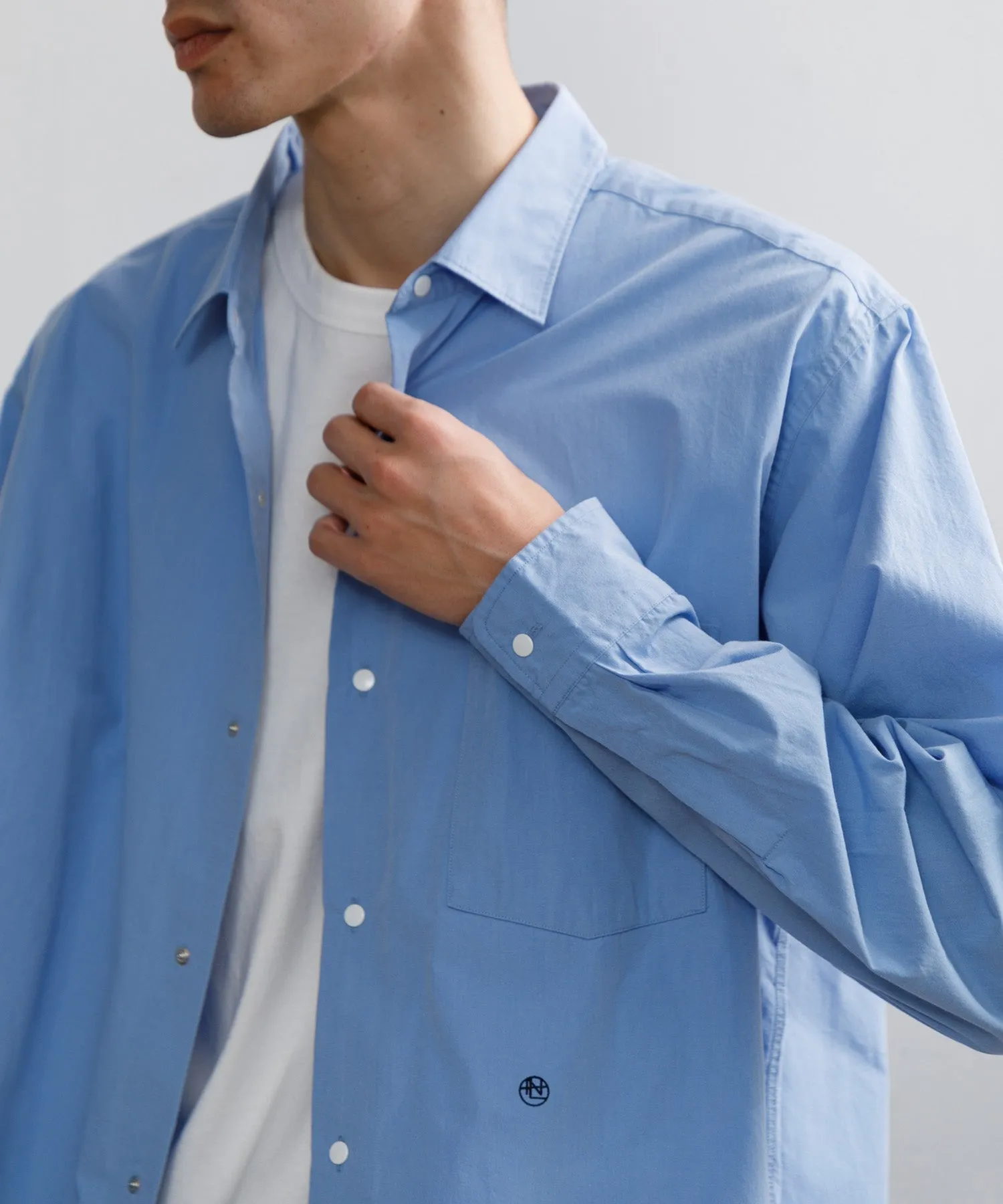 【MEN】nanamica Regular Collar Wind Shirt SUGS400