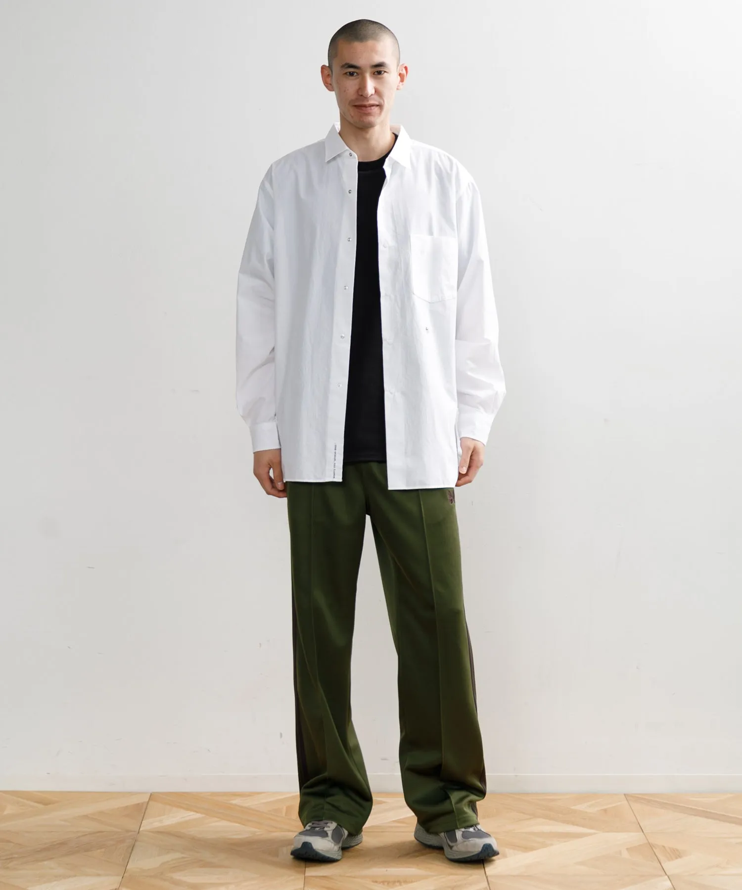 【MEN】nanamica Regular Collar Wind Shirt SUGS400