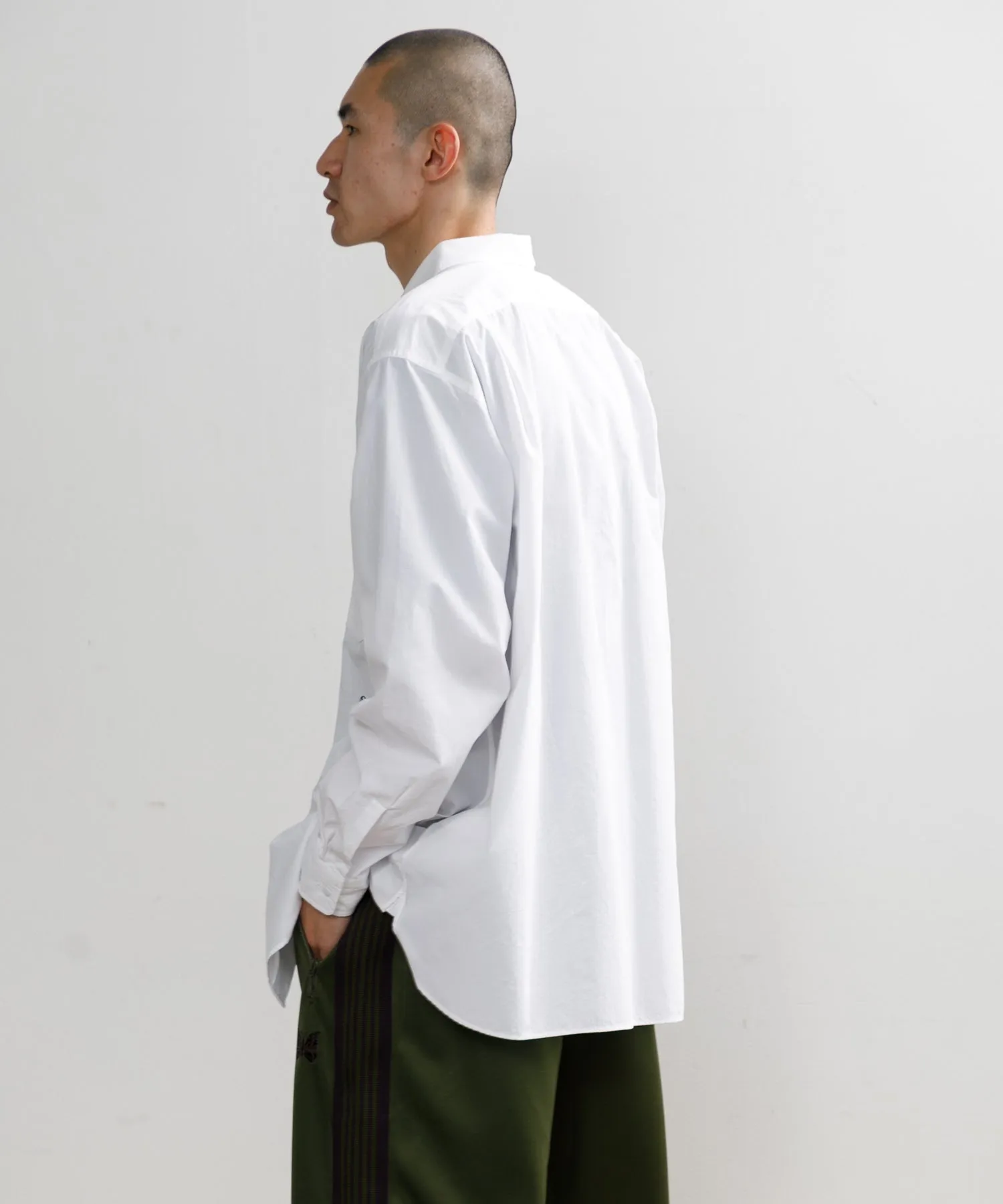 【MEN】nanamica Regular Collar Wind Shirt SUGS400