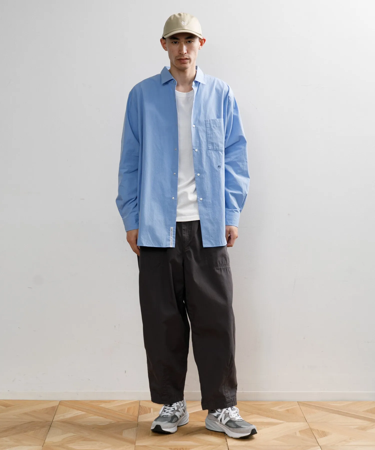 【MEN】nanamica Regular Collar Wind Shirt SUGS400