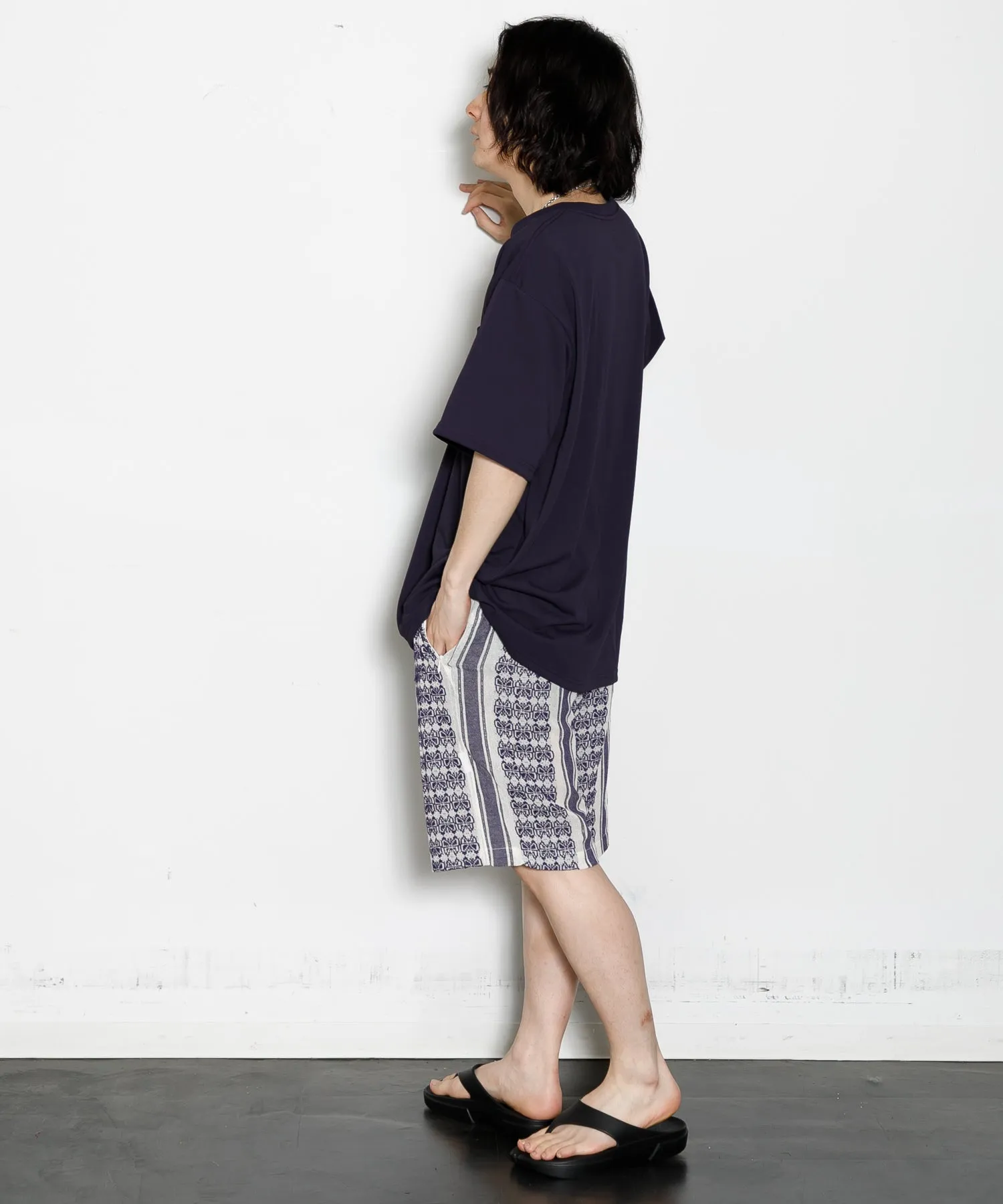 【MEN】NEEDLES Basketball Short - Papillon Stripe Dobby Jq.