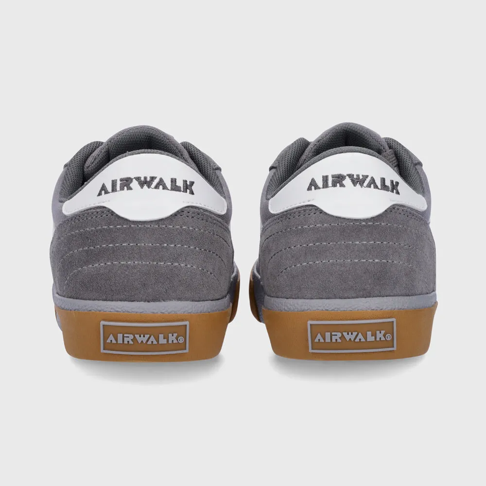 Low-Top Mens Airwalk Aurora Sneakers in Grey (181593)