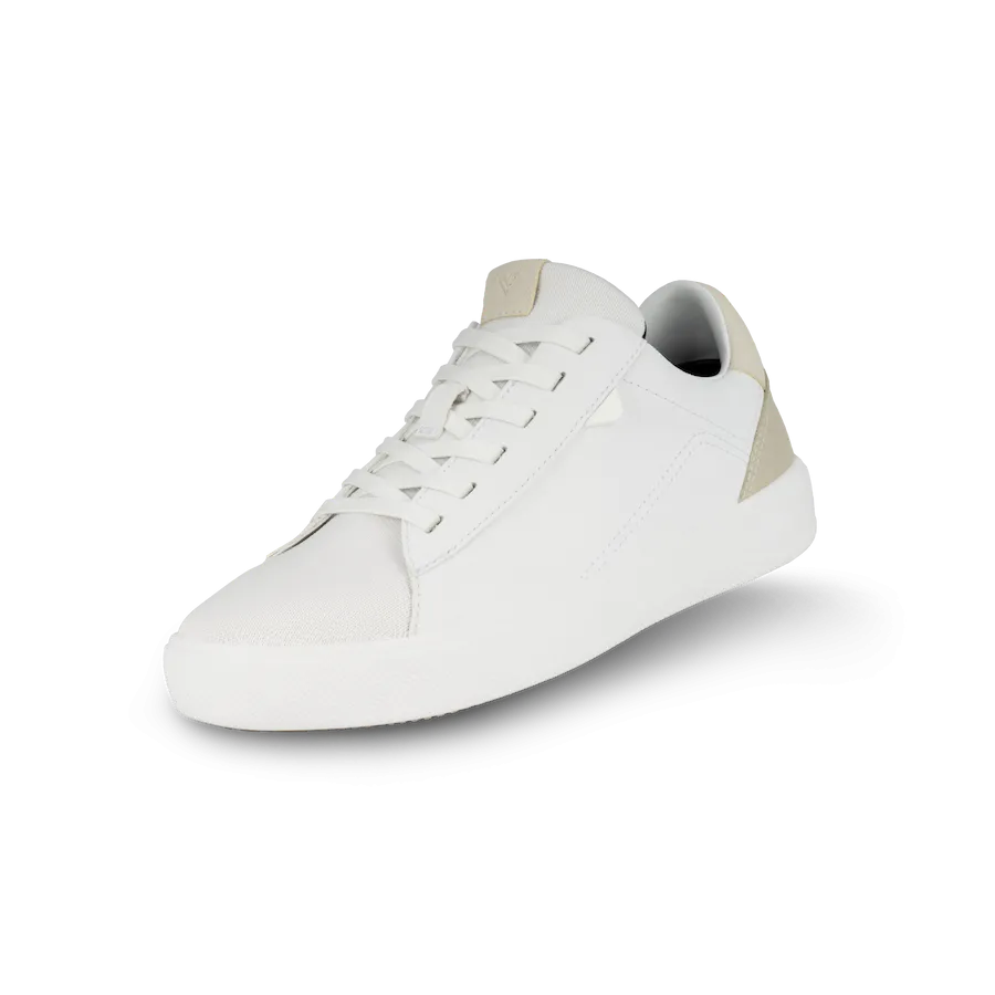 Men's Soho Sneaker - Ivory White on Dune Beige