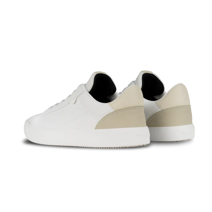 Men's Soho Sneaker - Ivory White on Dune Beige