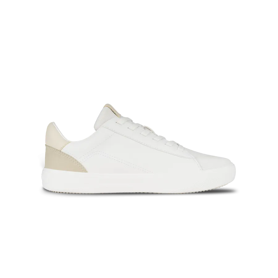 Men's Soho Sneaker - Ivory White on Dune Beige