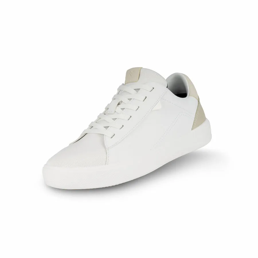 Men's Soho Sneaker - Ivory White on Dune Beige