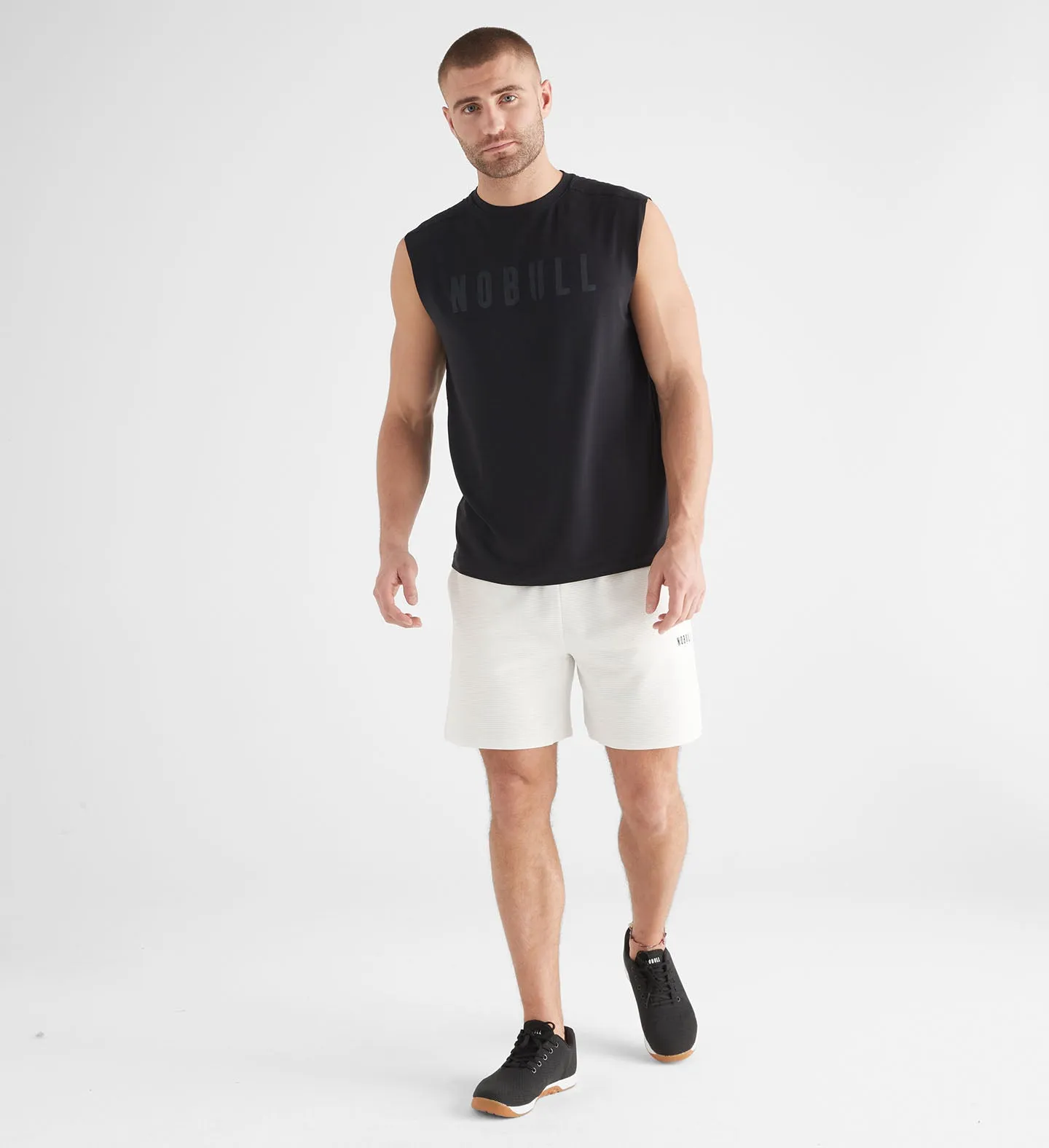 Men's Textured Knit Short 7"