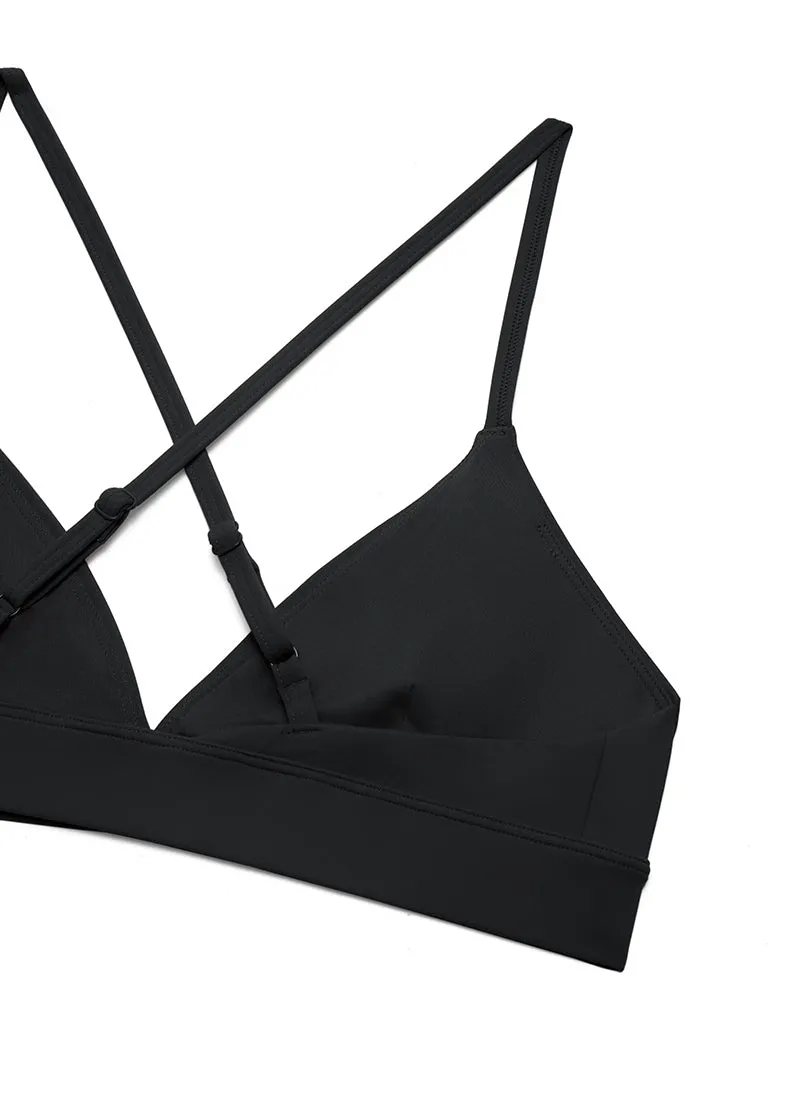 Nakedfeel Double Lined Triangle Strappy Sports Bra