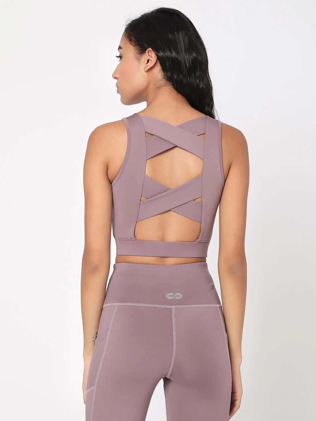 Nirvana Cross Back Crop Top & Aura Leggings