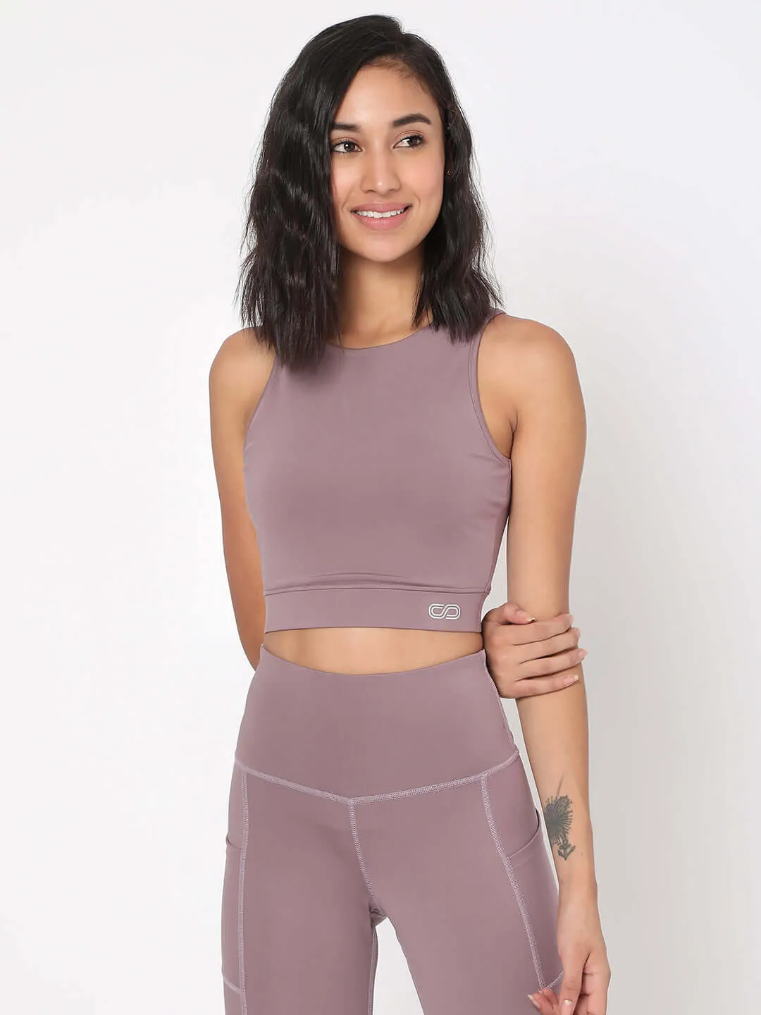 Nirvana Cross Back Crop Top & Aura Leggings