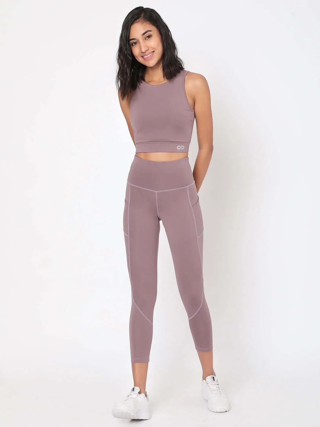 Nirvana Cross Back Crop Top & Aura Leggings