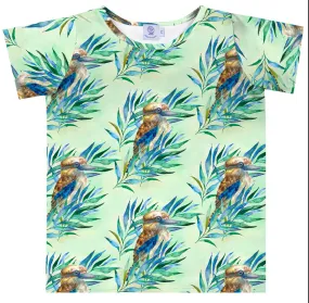 PREORDER Eucalyptus Kookaburra Short Sleeve Tee (Ships w/c 16th Sept)