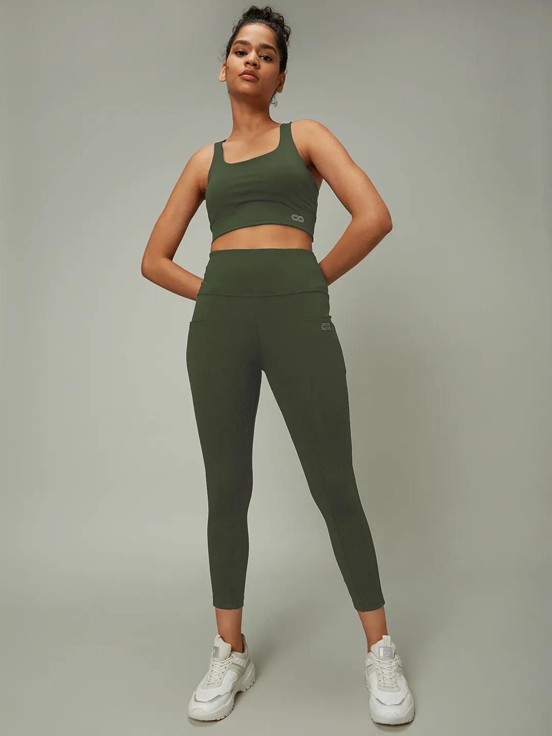 Sage High Impact Action Bra & Aura Leggings