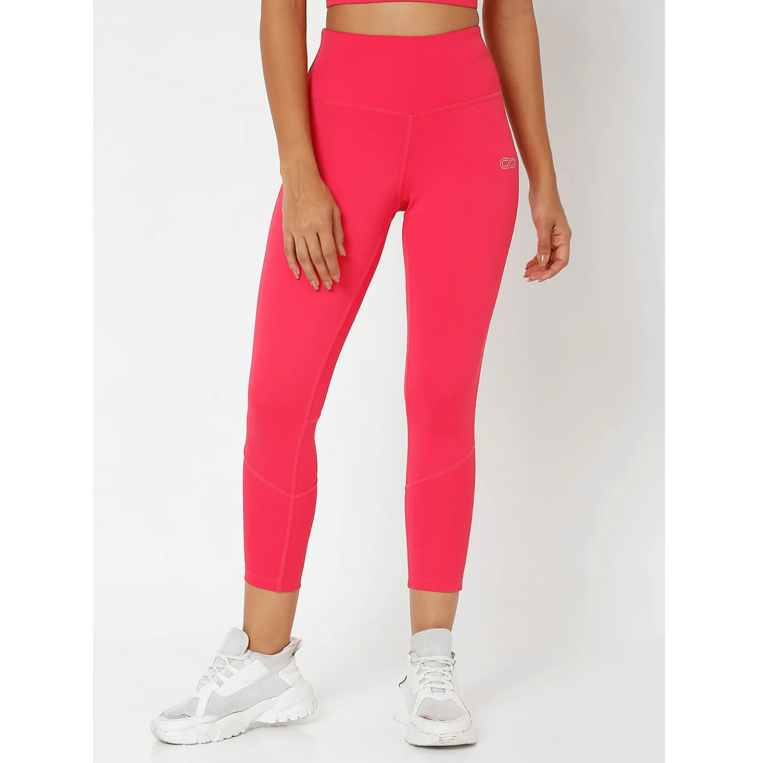 Sparkling Cosmo Cross back Crop Top & 7/8 Leggings