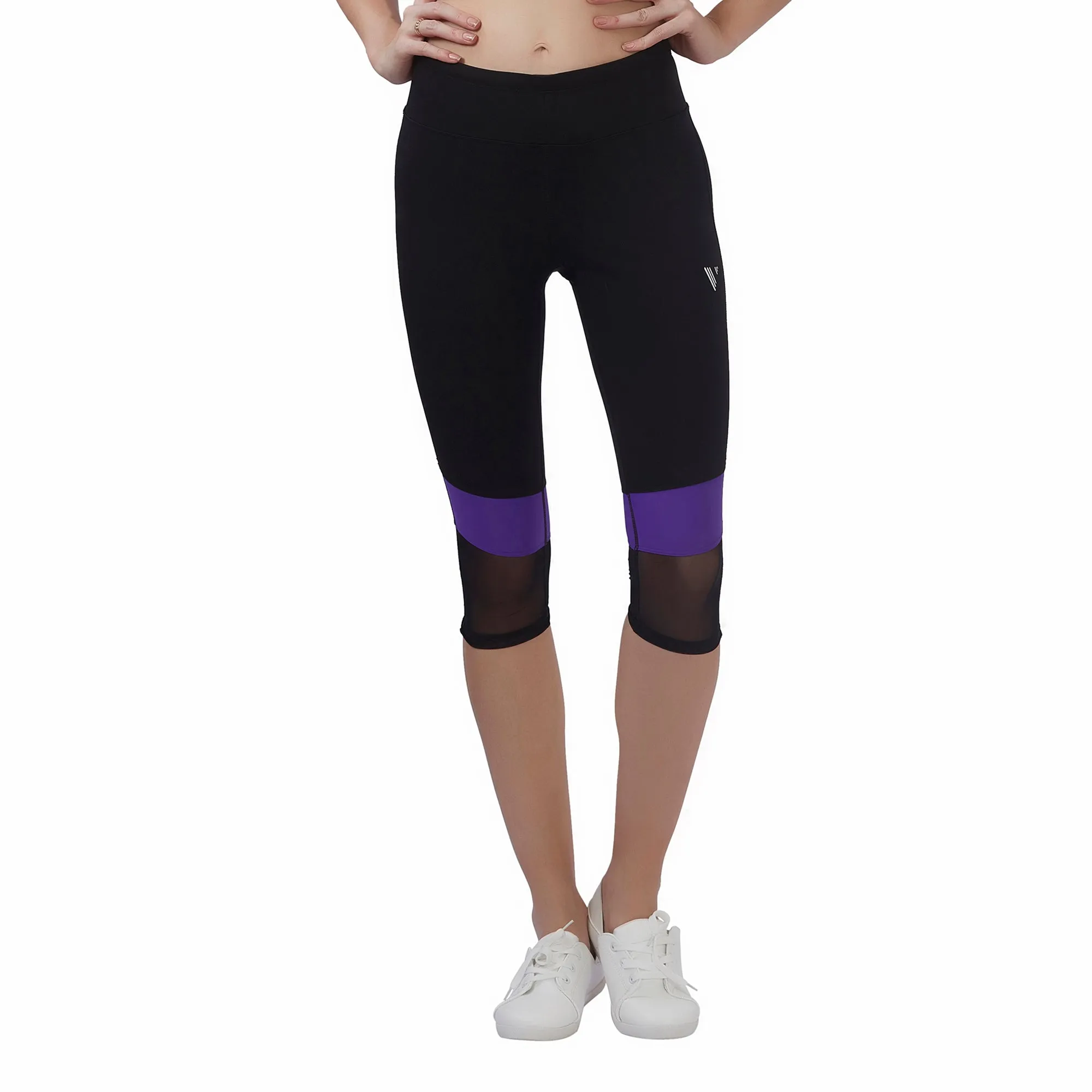 The Boost Women 3/4TH LEGGING (Mid Rise Waistband with hydro-dry Tech)