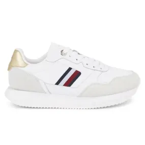 Tommy Hilfiger Global Stripes Lifestyle Runner Women FW0FW07584-WHT