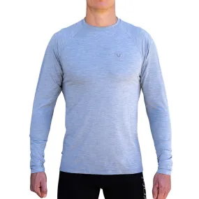 UV Performance L/S Tech Top - Heather Blue