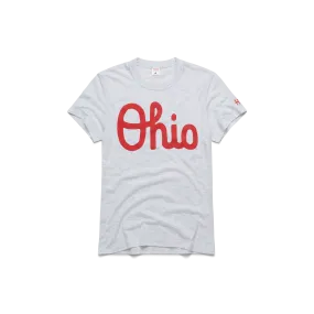 Women's Script Ohio Vintage Tee