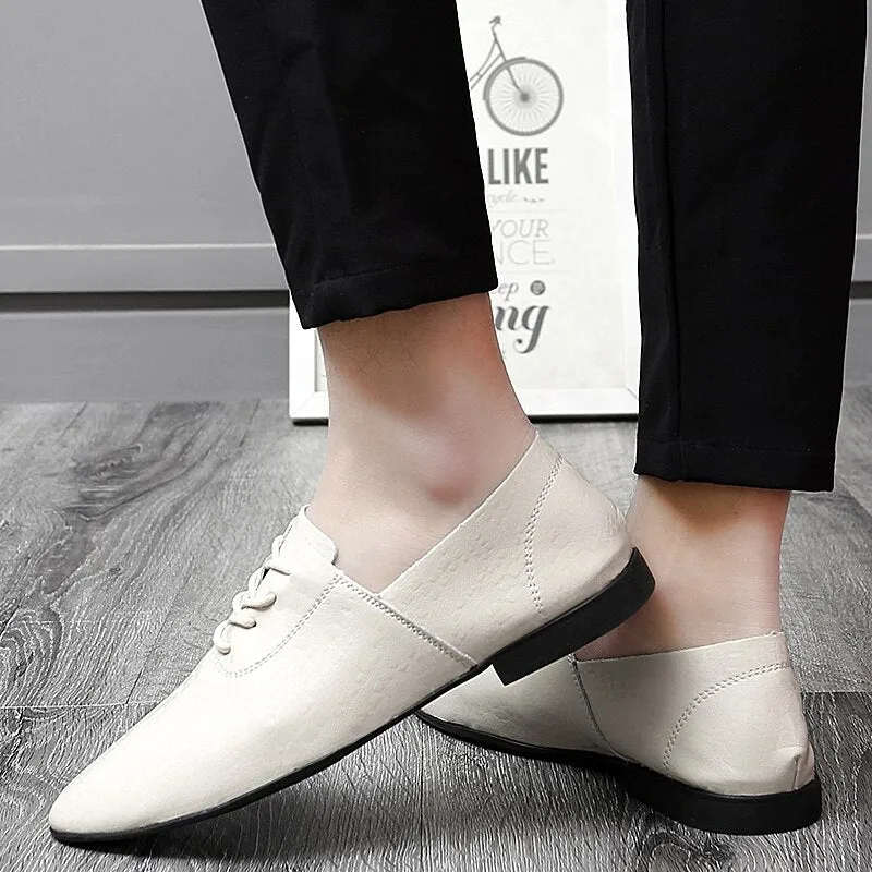 Xituodai  Newest Formal Shoes Dress Fashion Men Loafers Genuine Leather Oxford Shoes for Men Moccasins Wedding Shoes Male Driving Flats